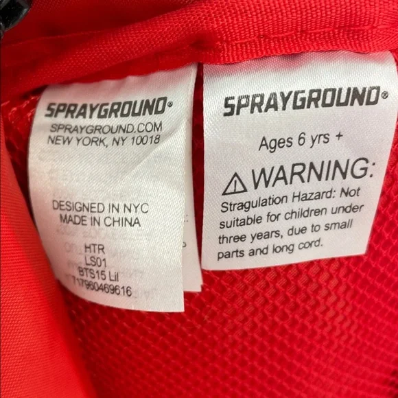 Sprayground - Lil Leopard Shark Mini Backpack, Leopard - Picture 5 of 10